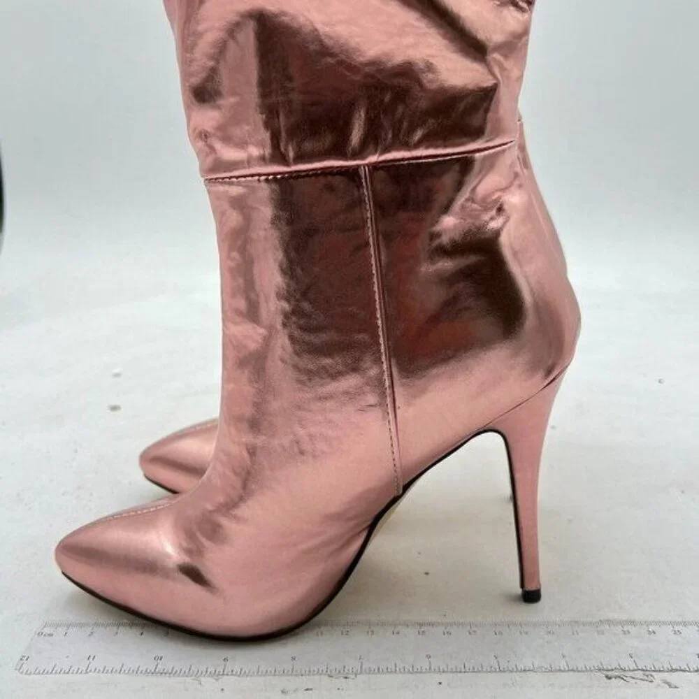 metallic pink